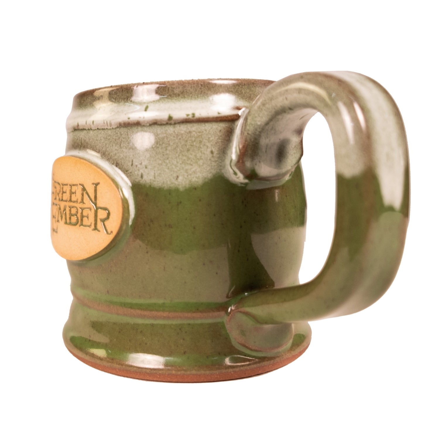 Handcrafted Green Ember Mug